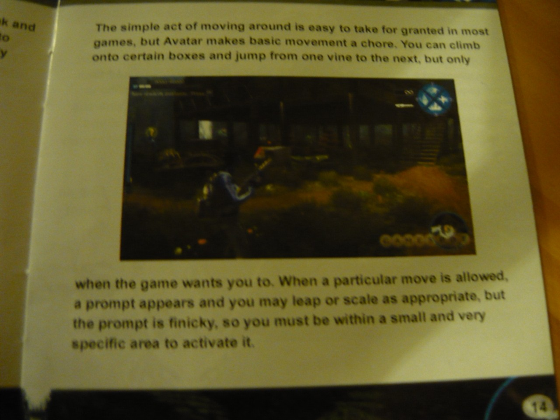 Illustration for article titled If Only The Avatar Game Manual Was This Amusing